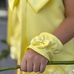 Bandeaux de poignet en satin